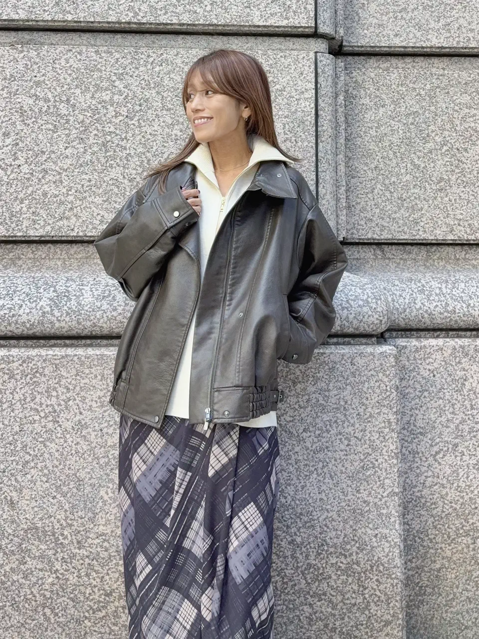 GRACE CONTINENTAL yukimi yonee コーディネート画像