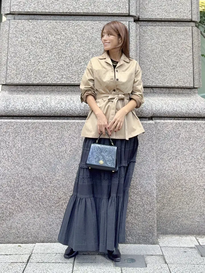 GRACE CONTINENTAL yukimi yonee コーディネート画像