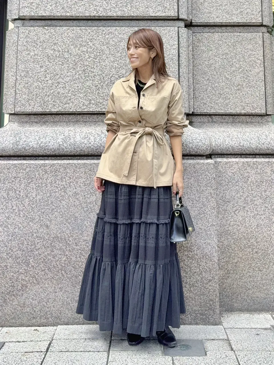 GRACE CONTINENTAL yukimi yonee コーディネート画像