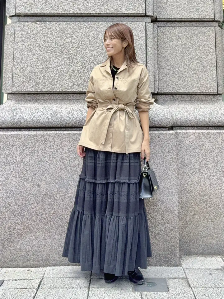 GRACE CONTINENTAL yukimi yonee コーディネート画像