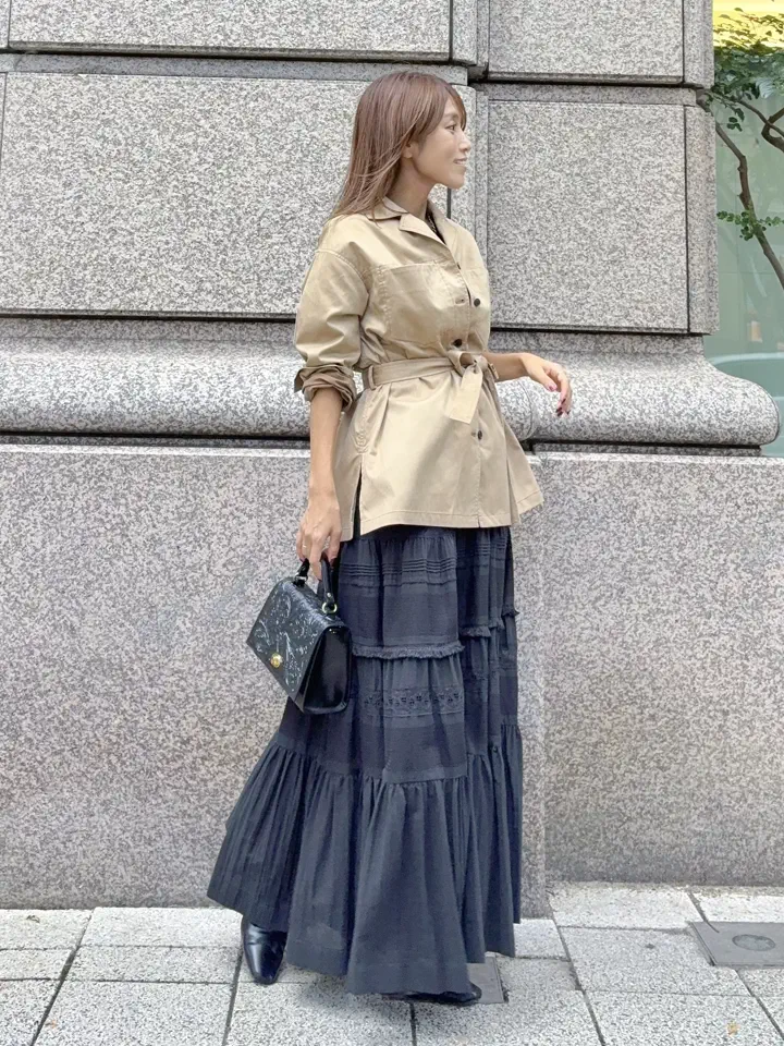 GRACE CONTINENTAL yukimi yonee コーディネート画像