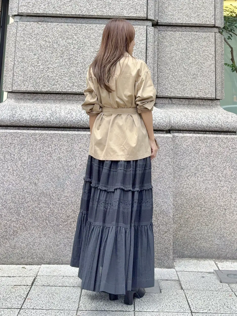 GRACE CONTINENTAL yukimi yonee コーディネート画像