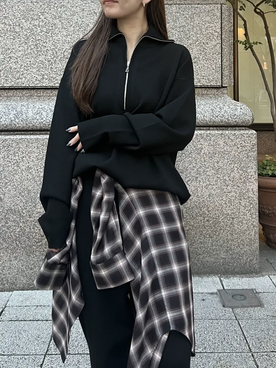 GRACE CONTINENTAL ERINA KATO コーディネート画像