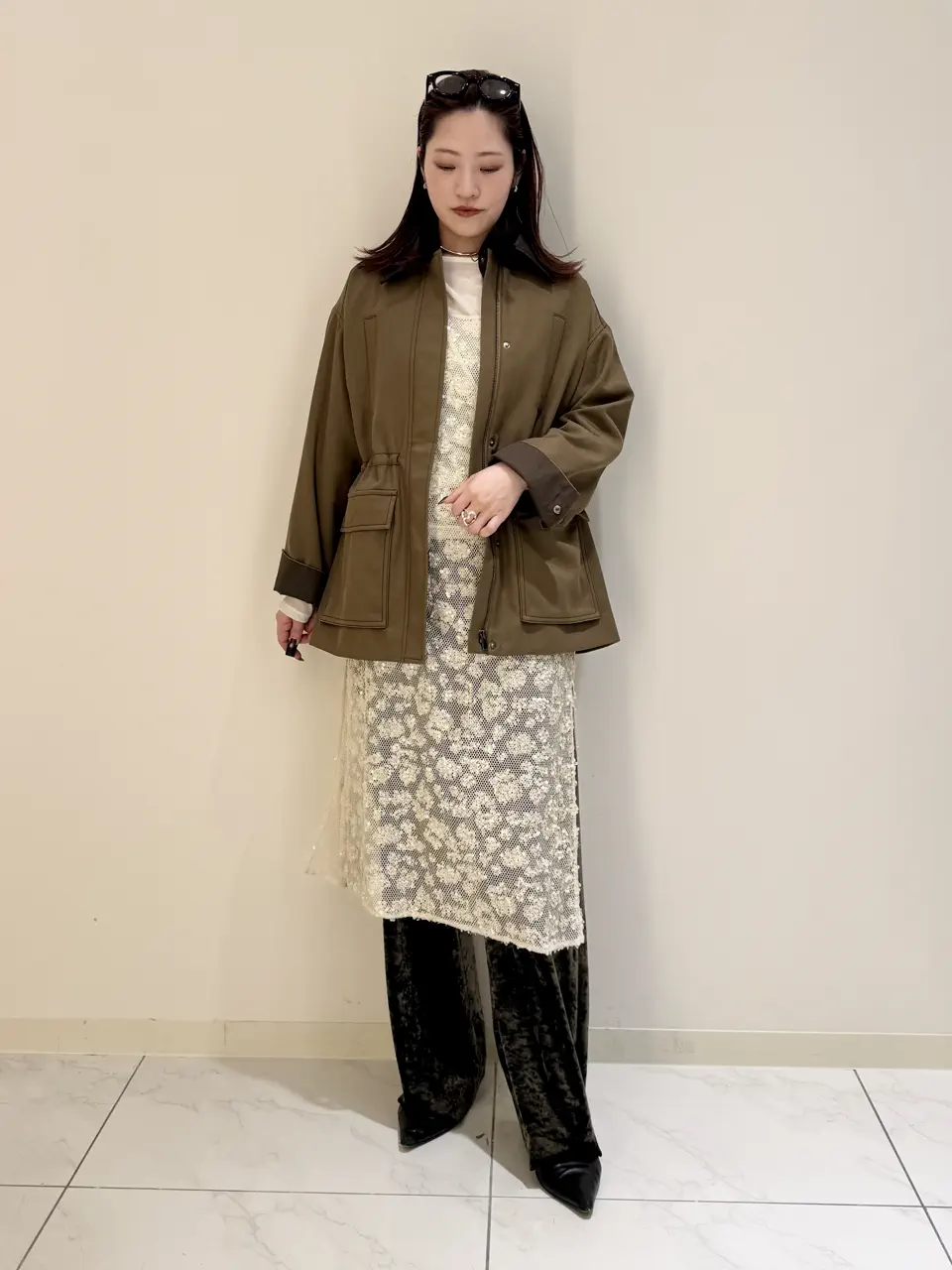 GRACE CONTINENTAL miyata コーディネート画像