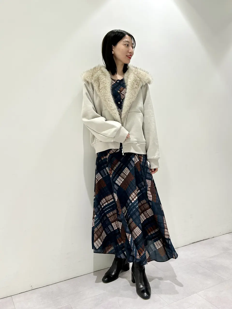 GRACE CONTINENTAL eri コーディネート画像