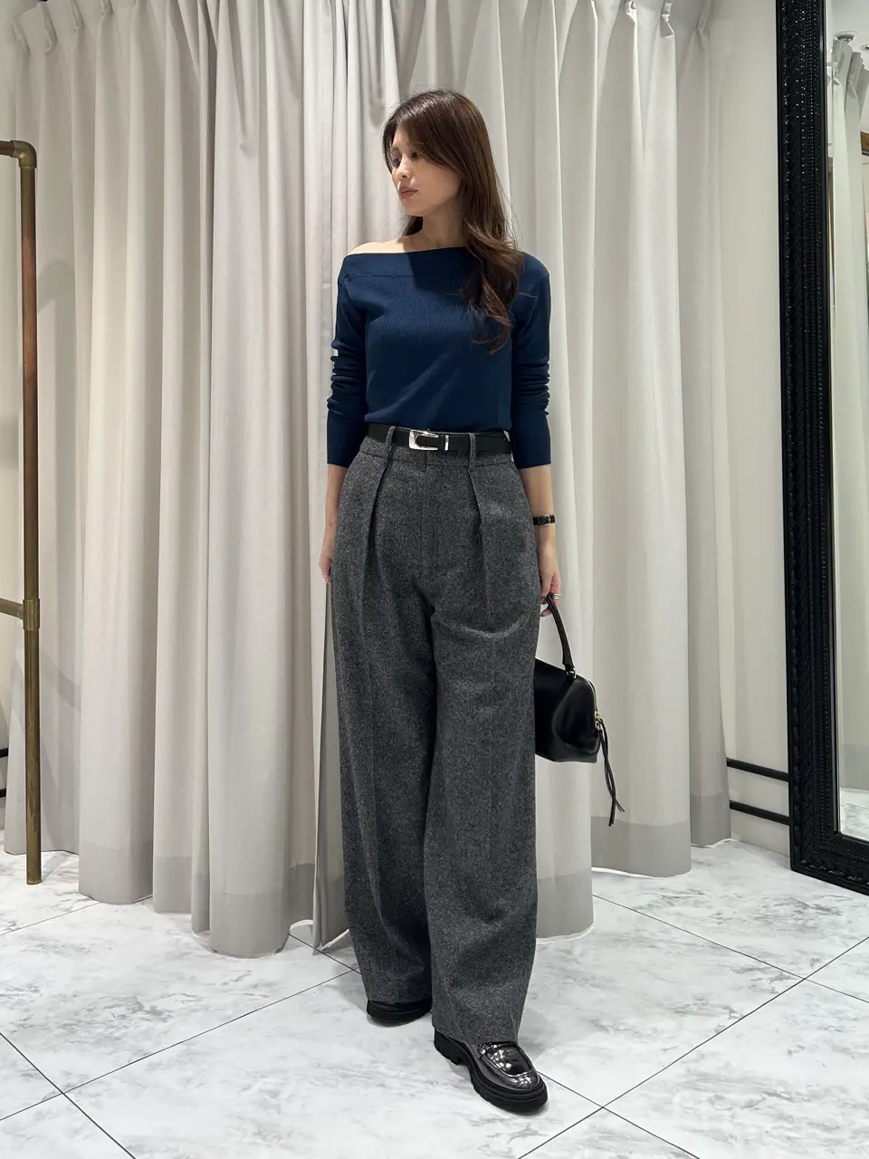 GRACE CONTINENTAL 志田　悠 コーディネート画像