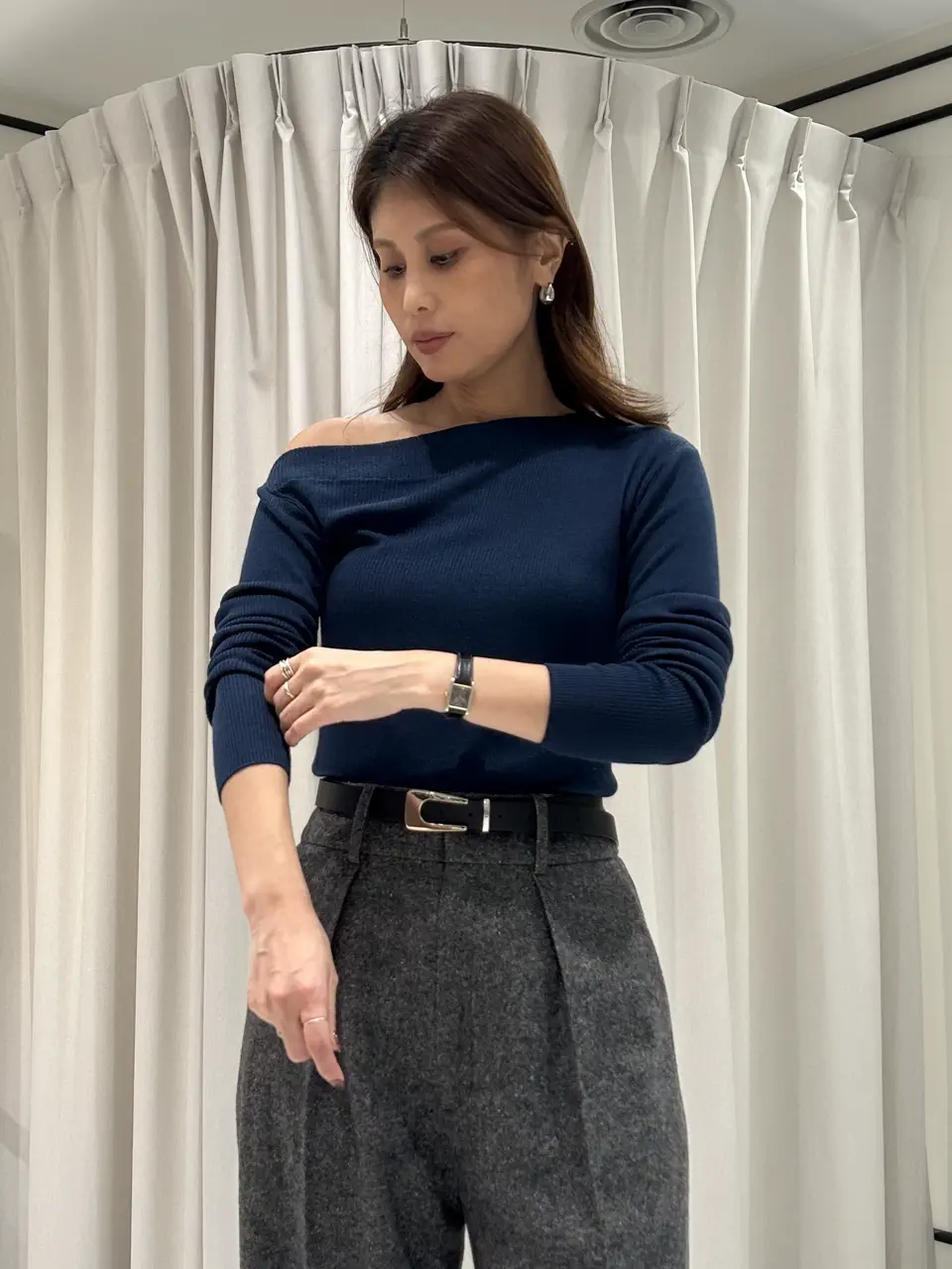 GRACE CONTINENTAL 志田　悠 コーディネート画像