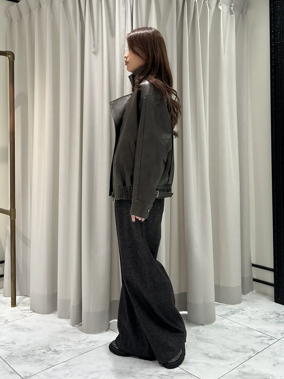GRACE CONTINENTAL 志田　悠 コーディネート画像