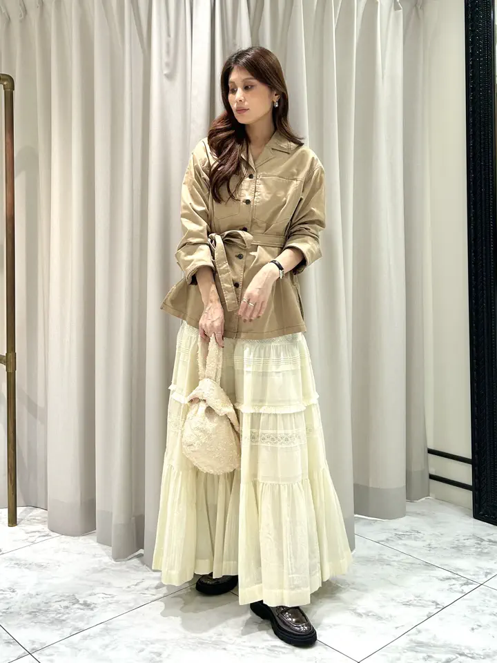 GRACE CONTINENTAL 志田　悠 コーディネート画像