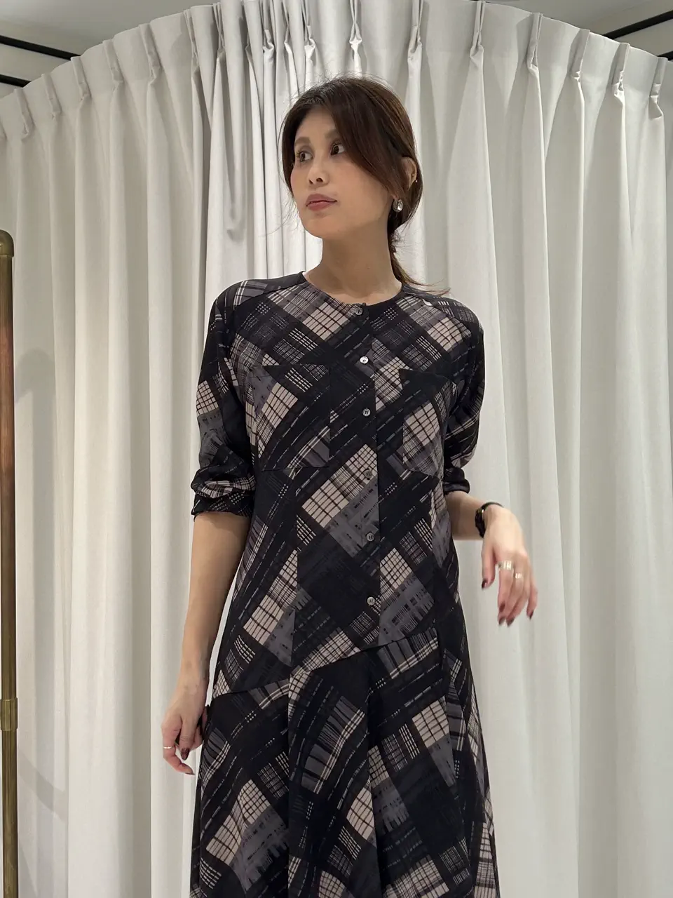 GRACE CONTINENTAL 志田　悠 コーディネート画像