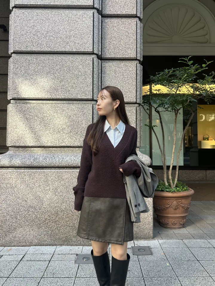 GRACE CONTINENTAL ERINA KATO コーディネート画像