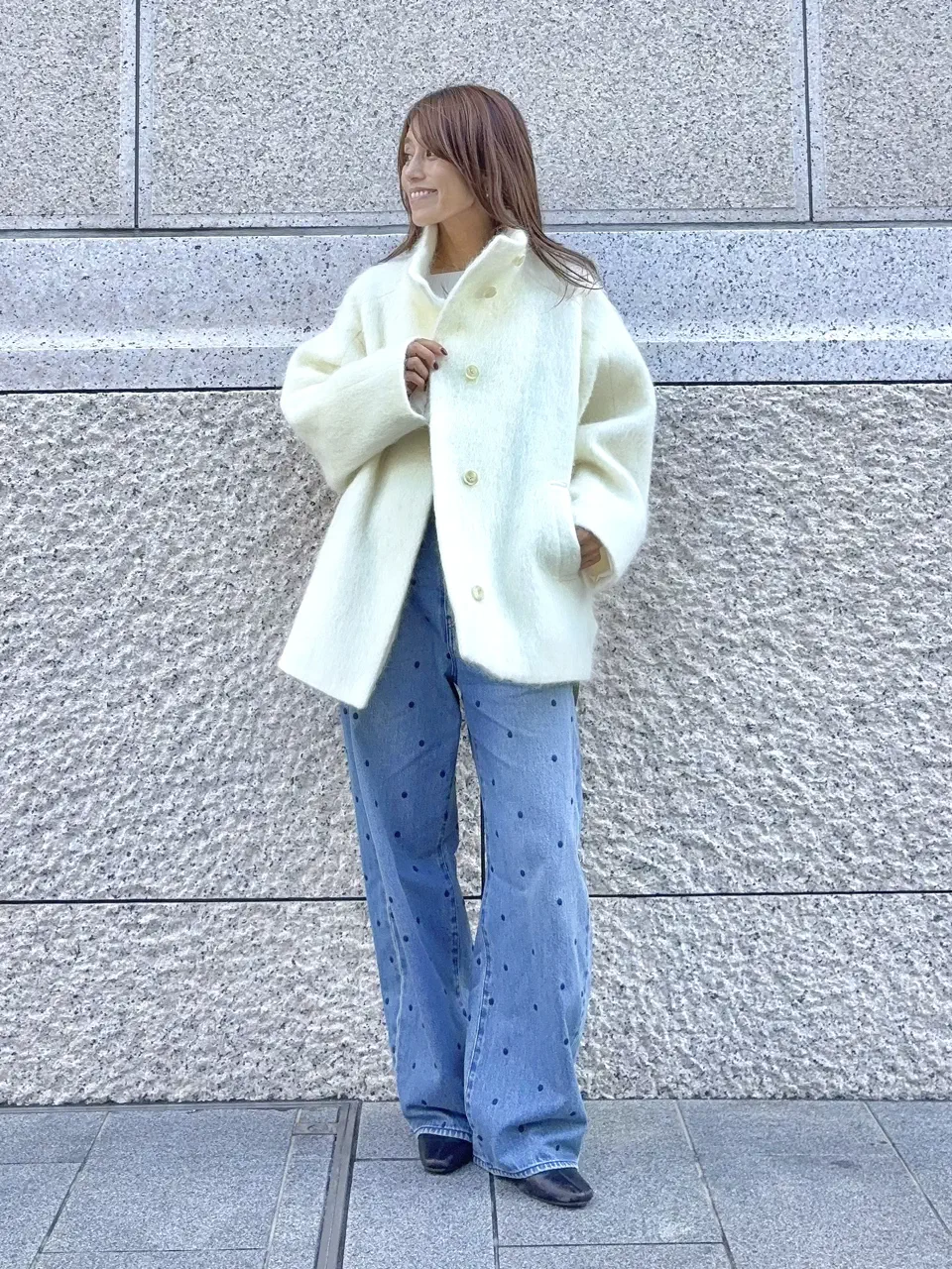 GRACE CONTINENTAL yukimi yonee コーディネート画像