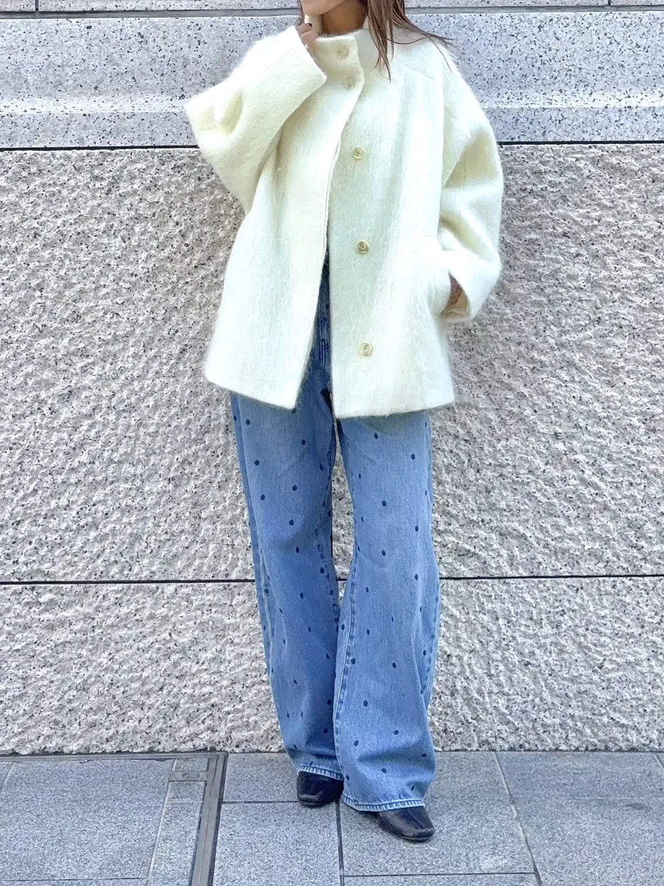 GRACE CONTINENTAL yukimi yonee コーディネート画像