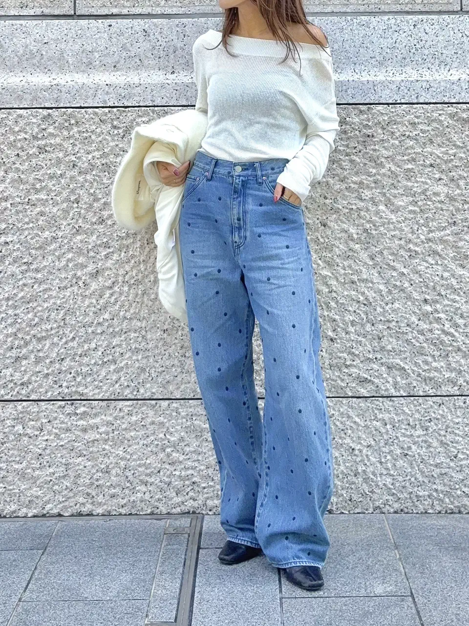 GRACE CONTINENTAL yukimi yonee コーディネート画像