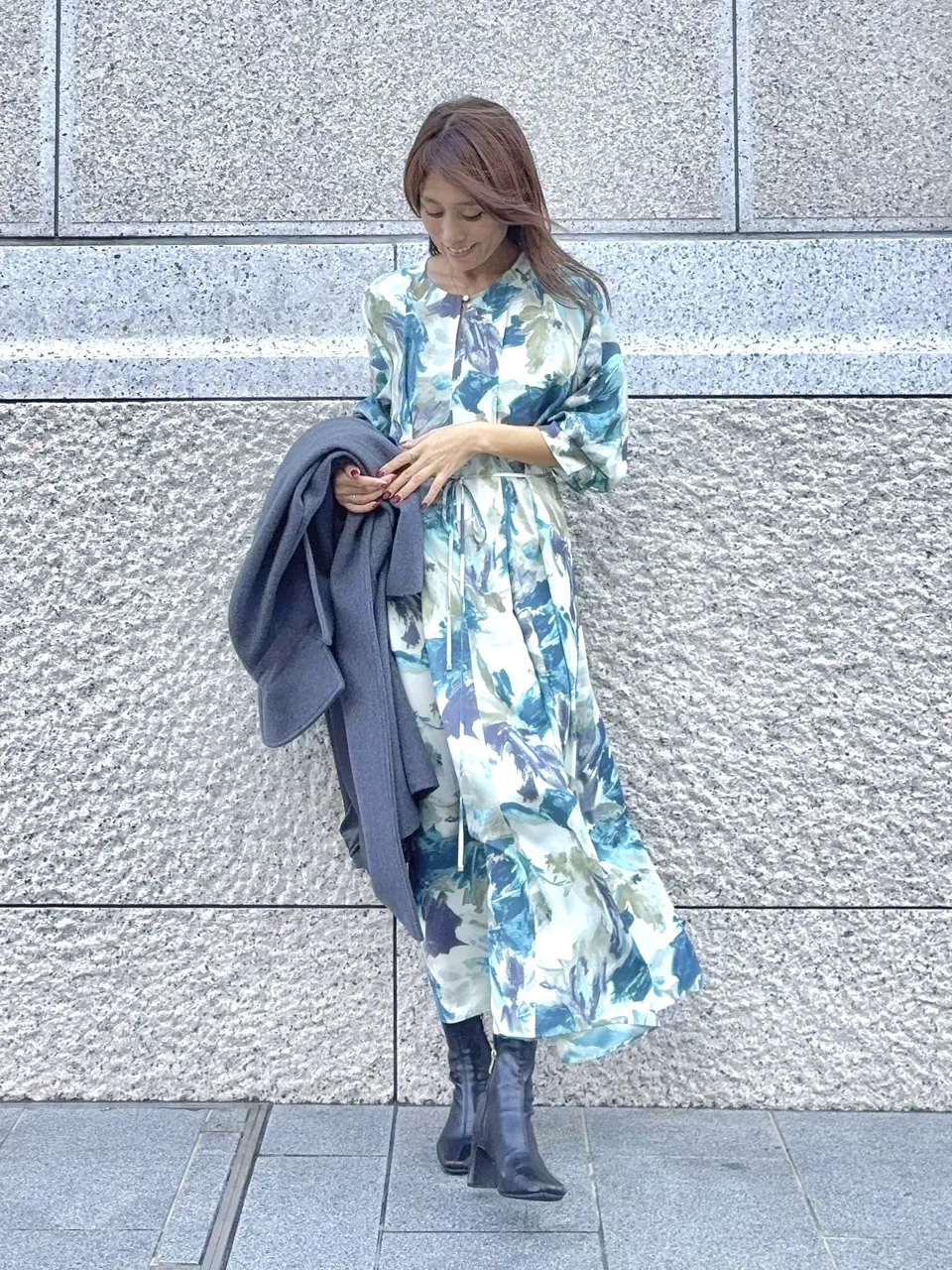 GRACE CONTINENTAL yukimi yonee コーディネート画像