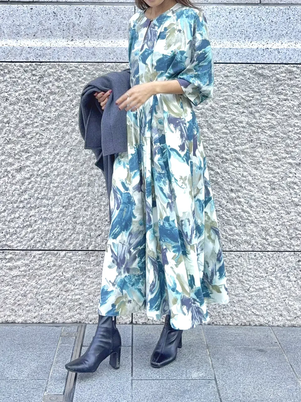 GRACE CONTINENTAL yukimi yonee コーディネート画像