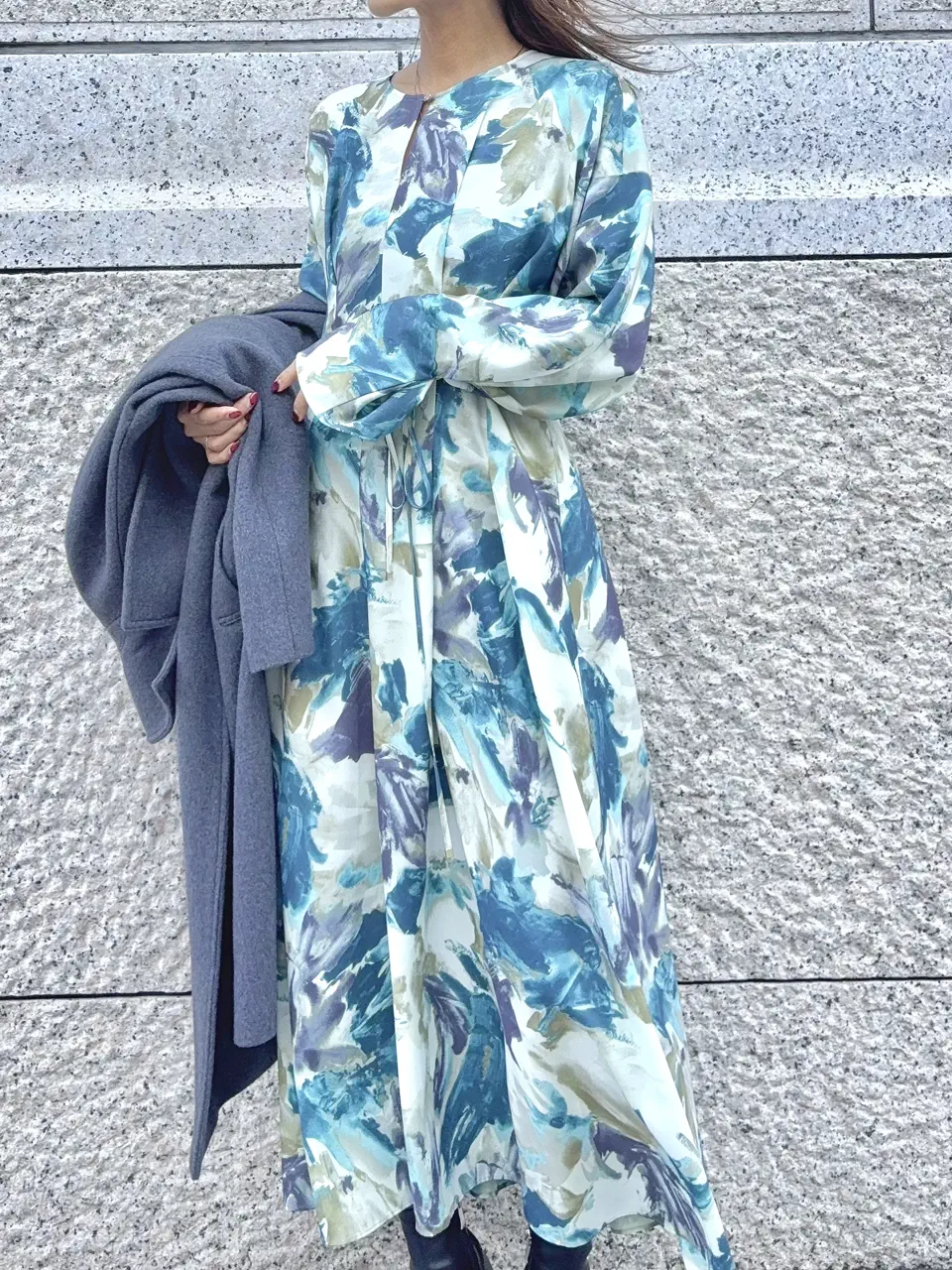 GRACE CONTINENTAL yukimi yonee コーディネート画像