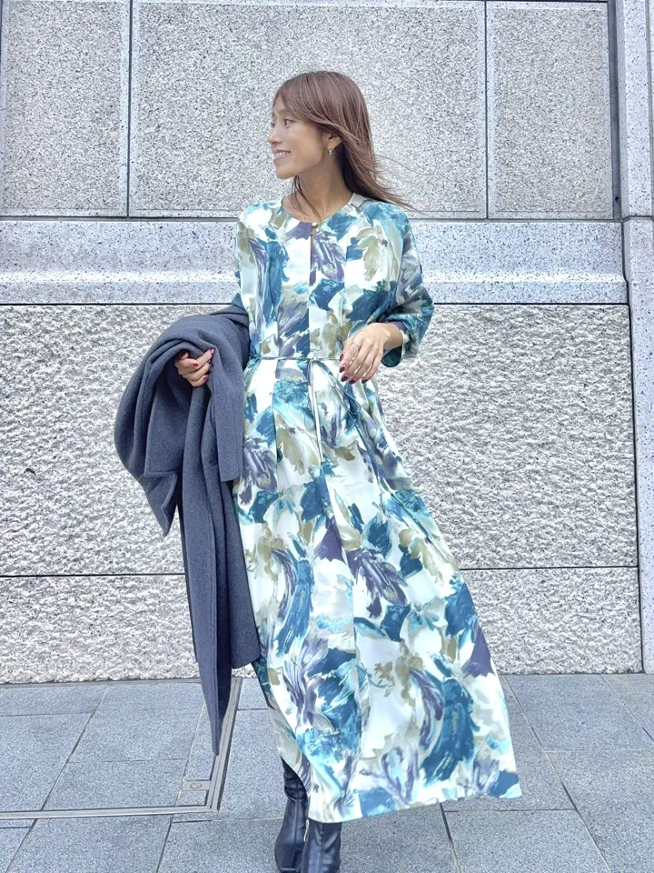 GRACE CONTINENTAL yukimi yonee コーディネート画像