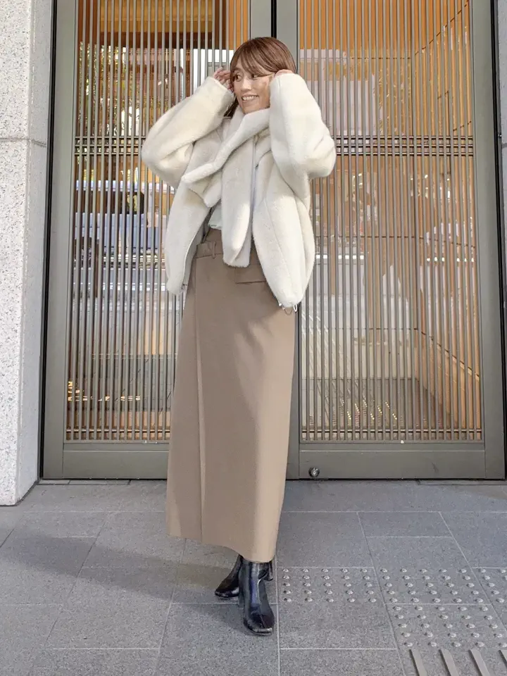 GRACE CONTINENTAL yukimi yonee コーディネート画像