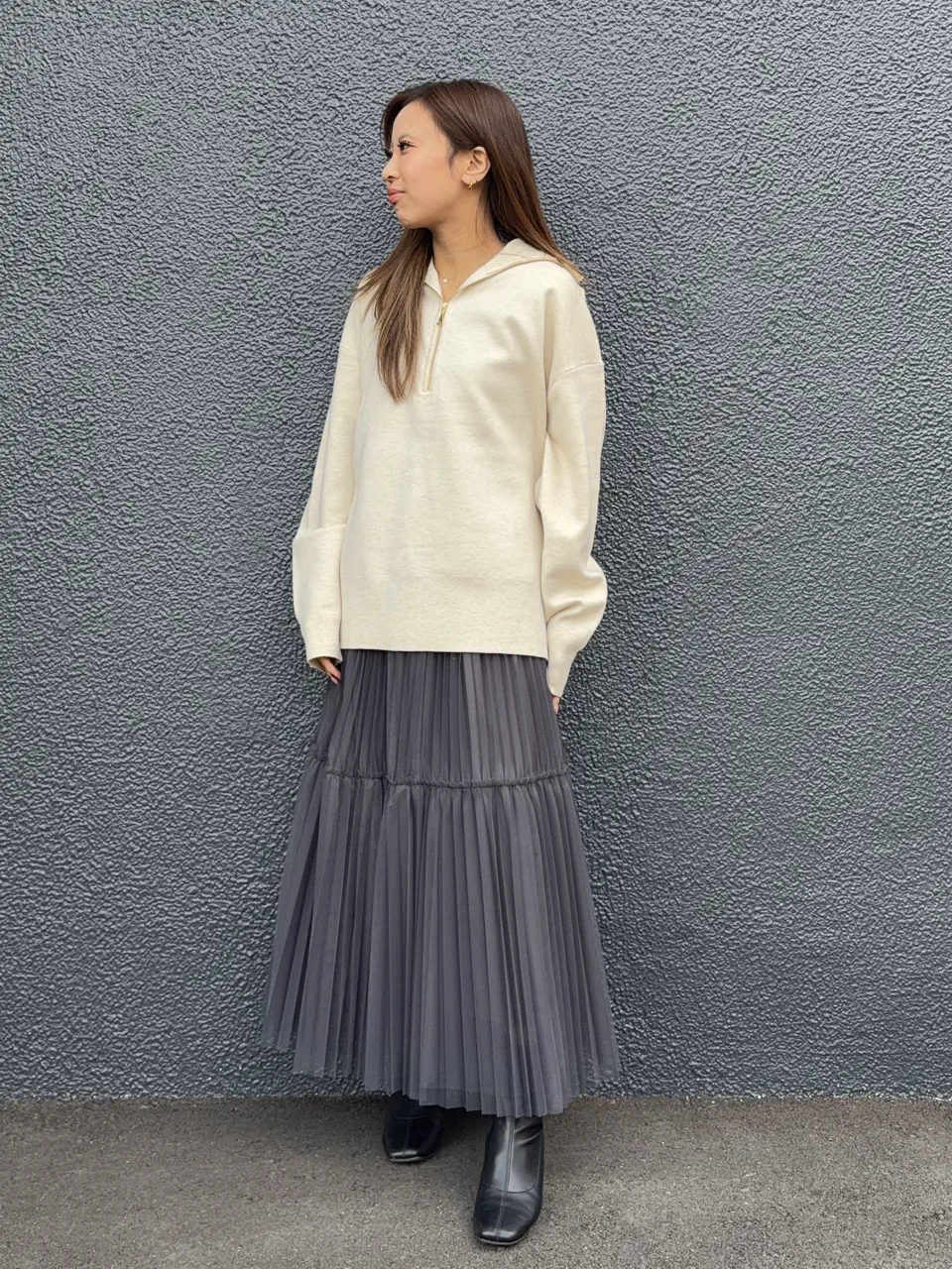 GRACE CONTINENTAL Hata Haruna コーディネート画像