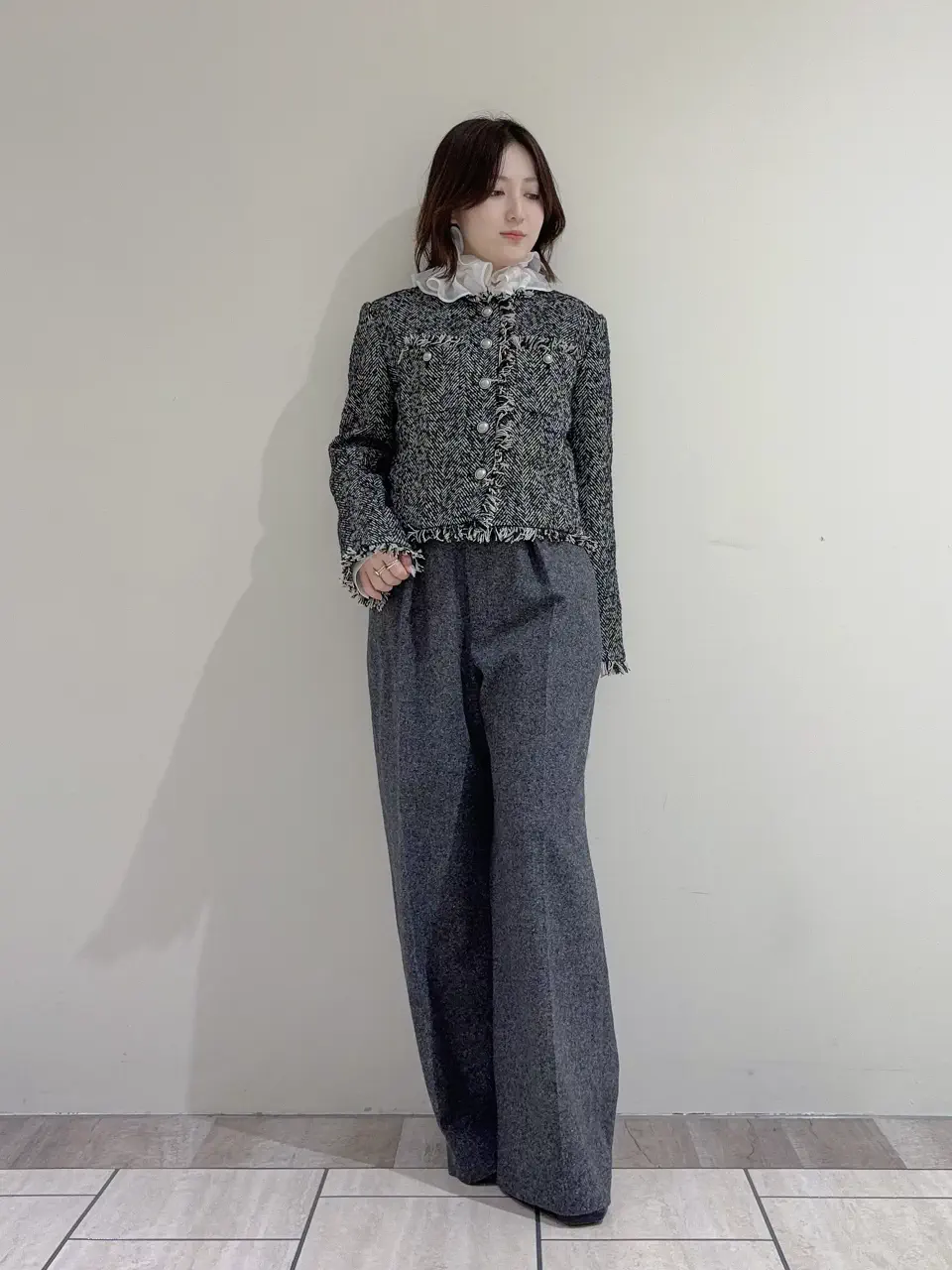GRACE CONTINENTAL SASAKI コーディネート画像