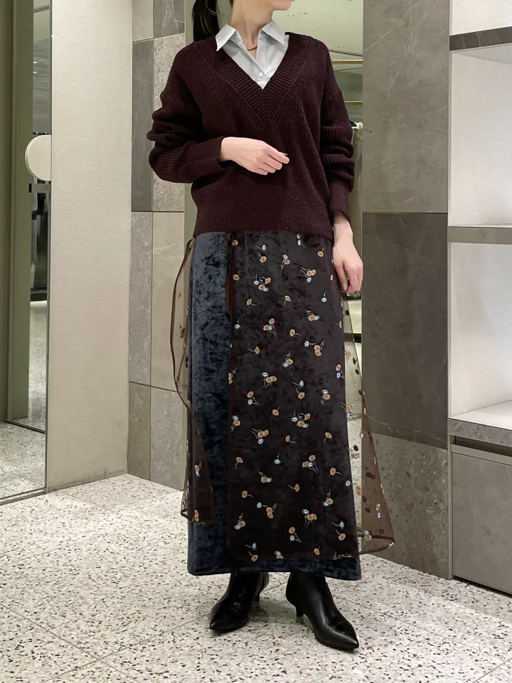 GRACE CONTINENTAL 三浦　芙優 コーディネート画像