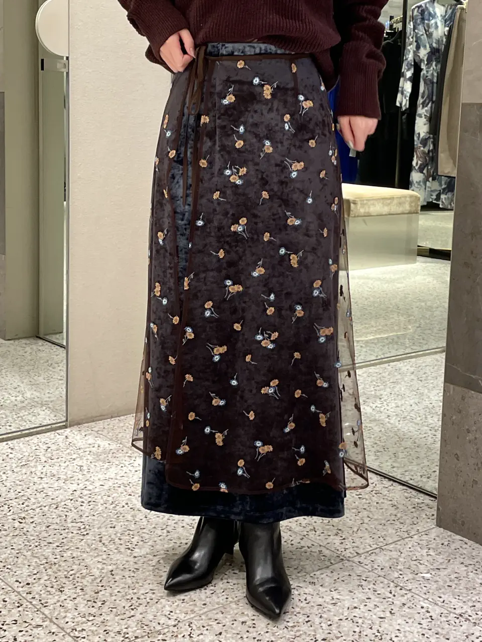 GRACE CONTINENTAL 三浦　芙優 コーディネート画像