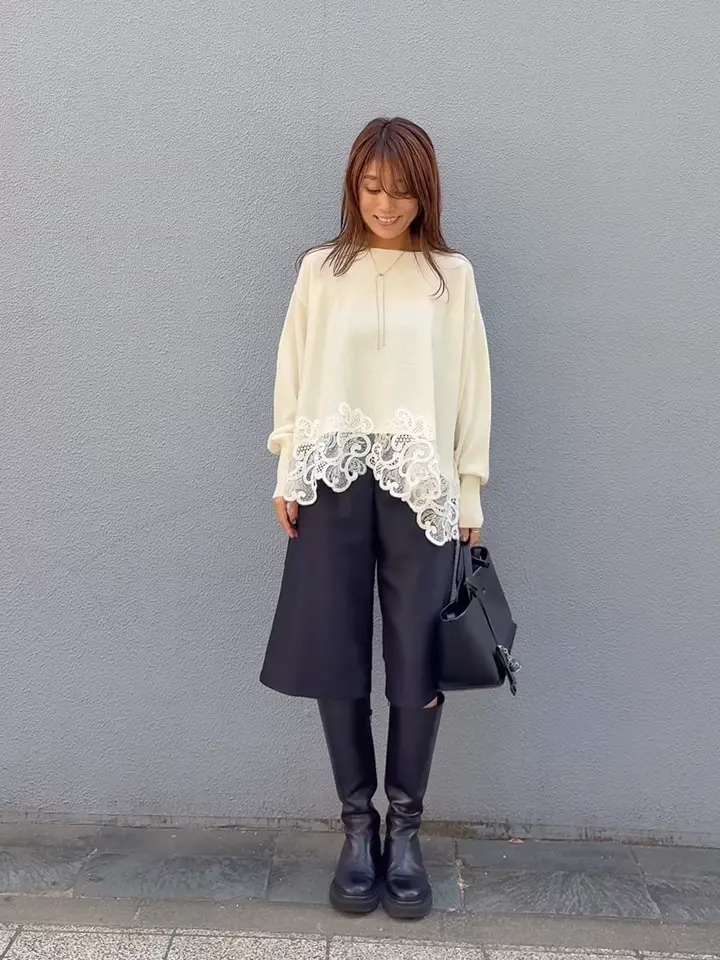 GRACE CONTINENTAL yukimi yonee コーディネート画像