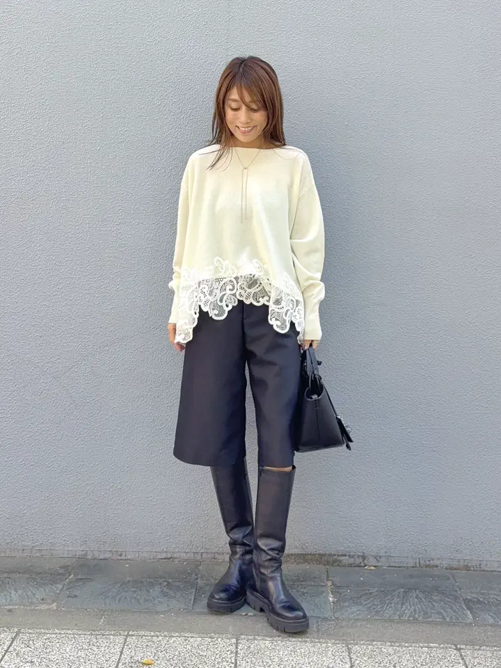 GRACE CONTINENTAL yukimi yonee コーディネート画像