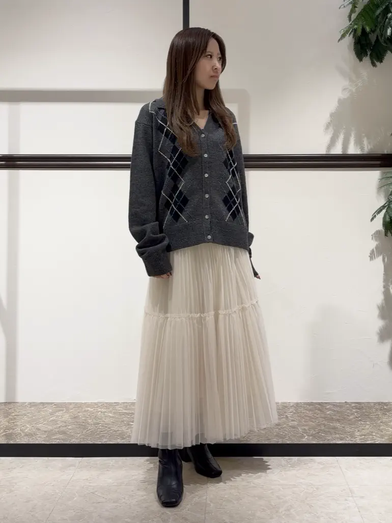 GRACE CONTINENTAL Hata Haruna コーディネート画像