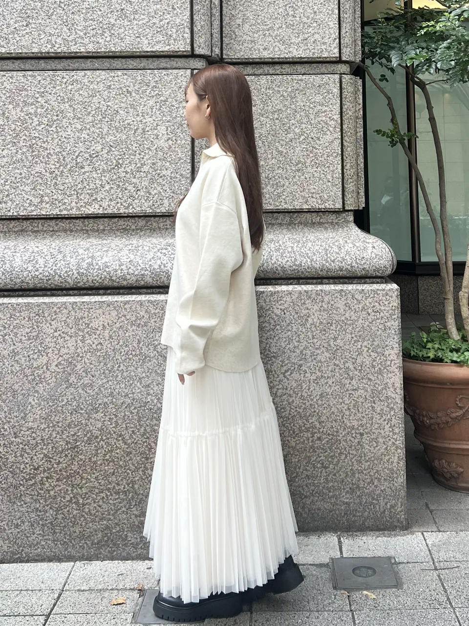 GRACE CONTINENTAL ERINA KATO コーディネート画像