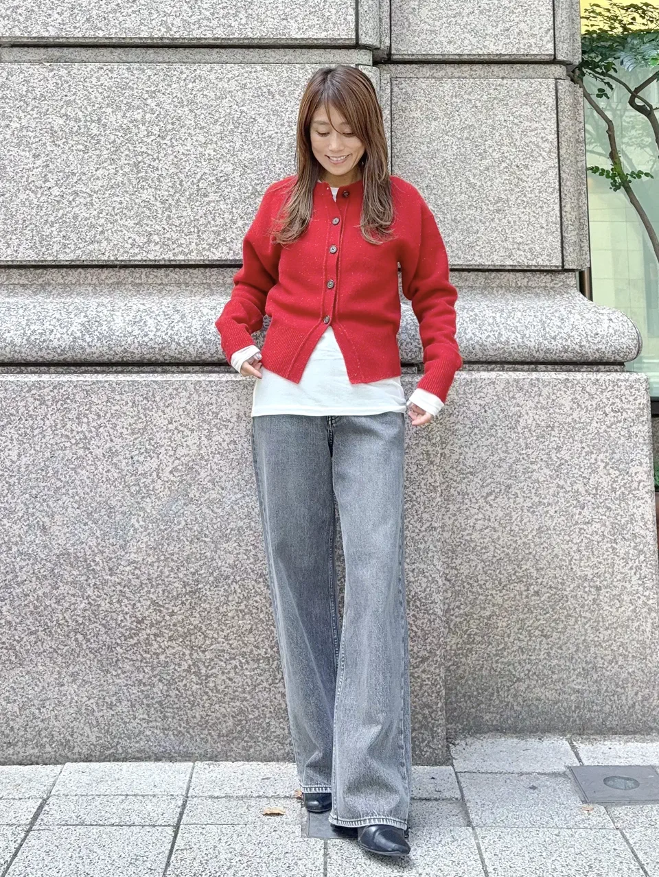 GRACE CONTINENTAL yukimi yonee コーディネート画像