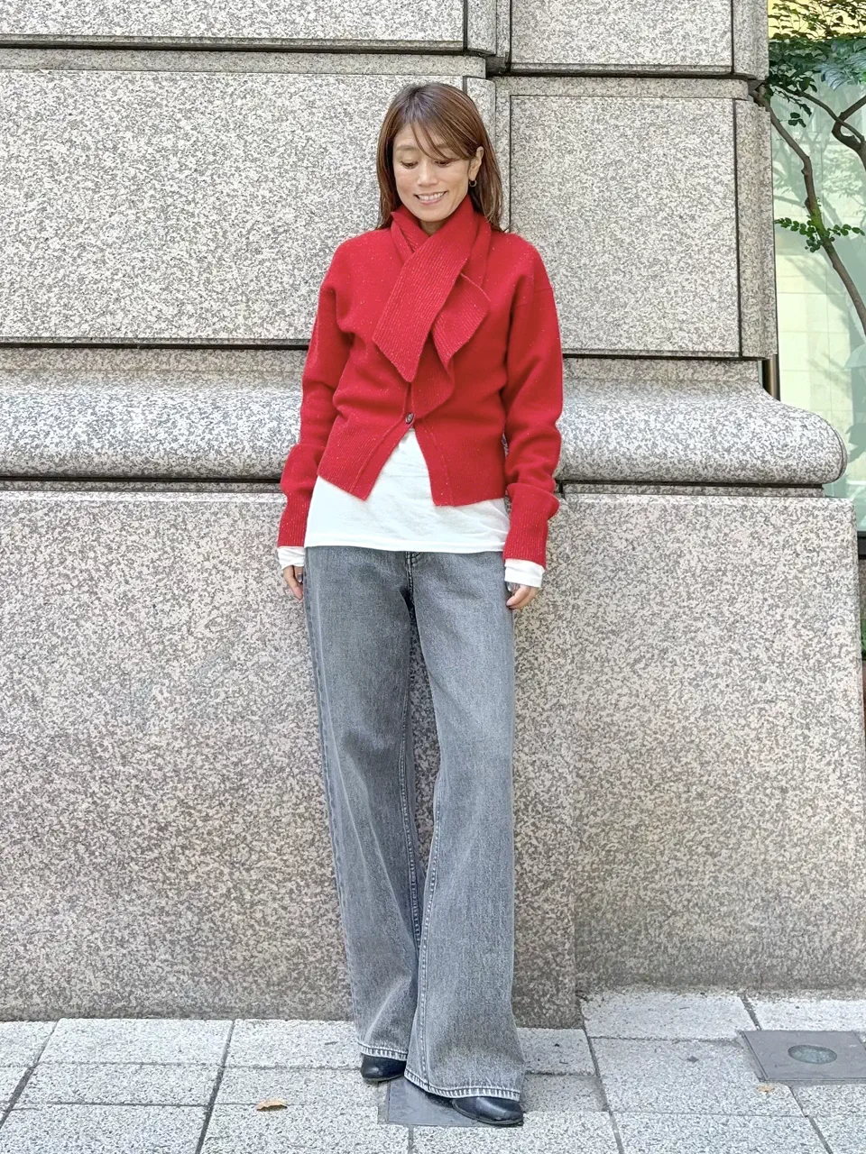 GRACE CONTINENTAL yukimi yonee コーディネート画像