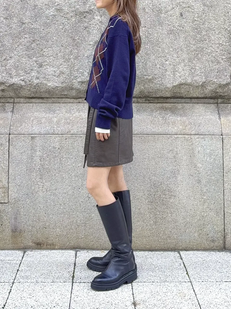 GRACE CONTINENTAL yukimi yonee コーディネート画像
