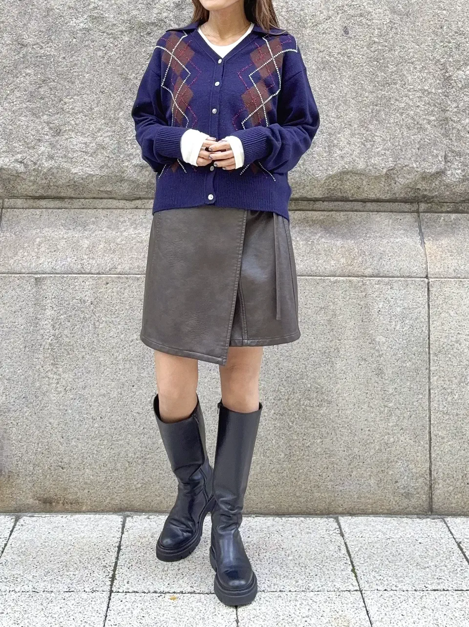 GRACE CONTINENTAL yukimi yonee コーディネート画像