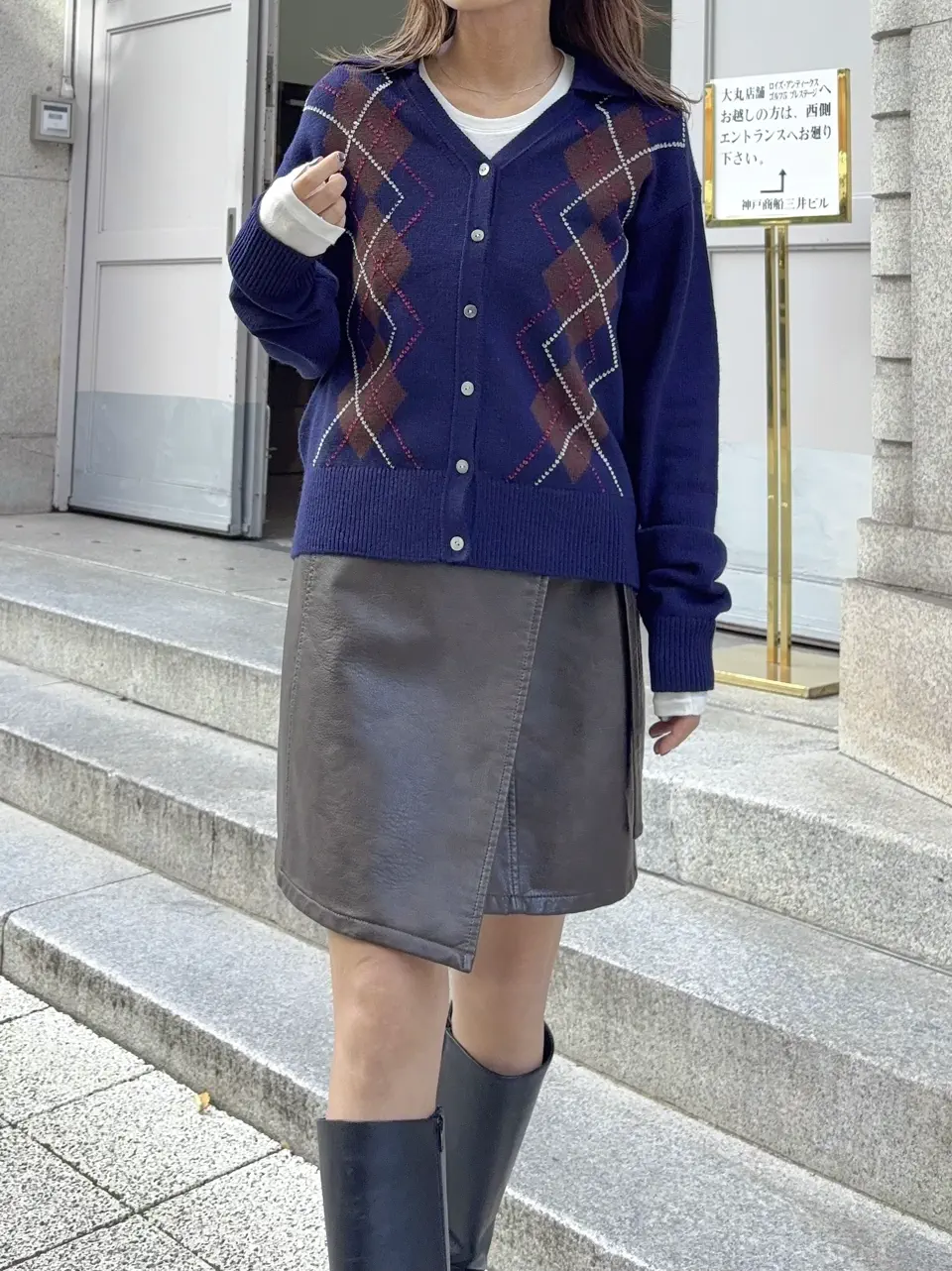 GRACE CONTINENTAL yukimi yonee コーディネート画像