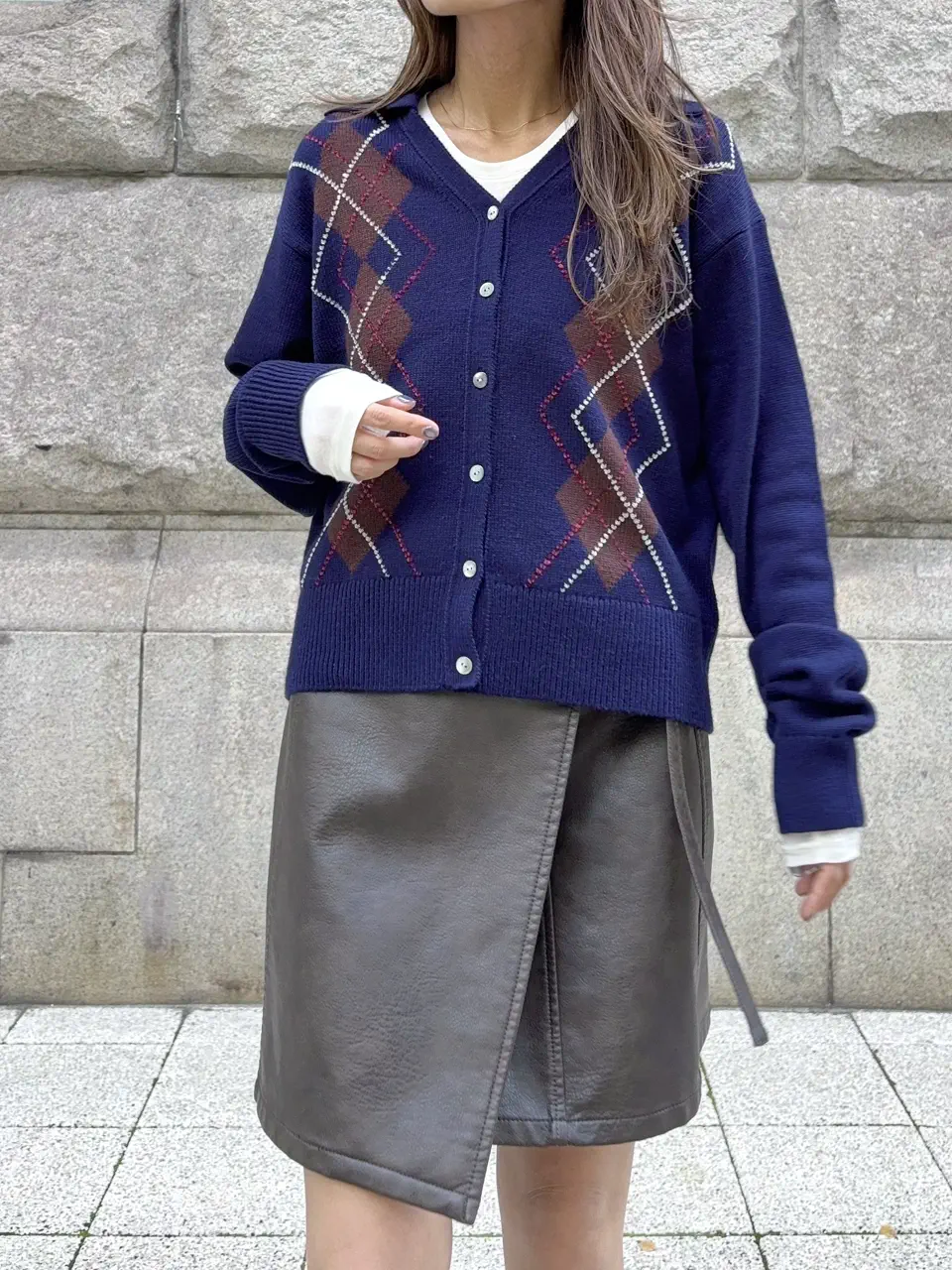GRACE CONTINENTAL yukimi yonee コーディネート画像