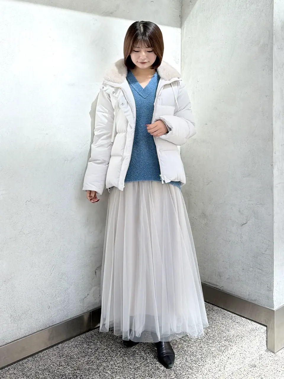 GRACE CONTINENTAL MORITA AI コーディネート画像