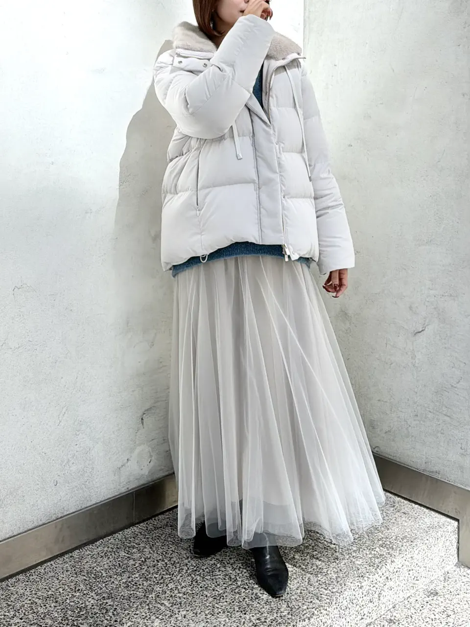GRACE CONTINENTAL MORITA AI コーディネート画像