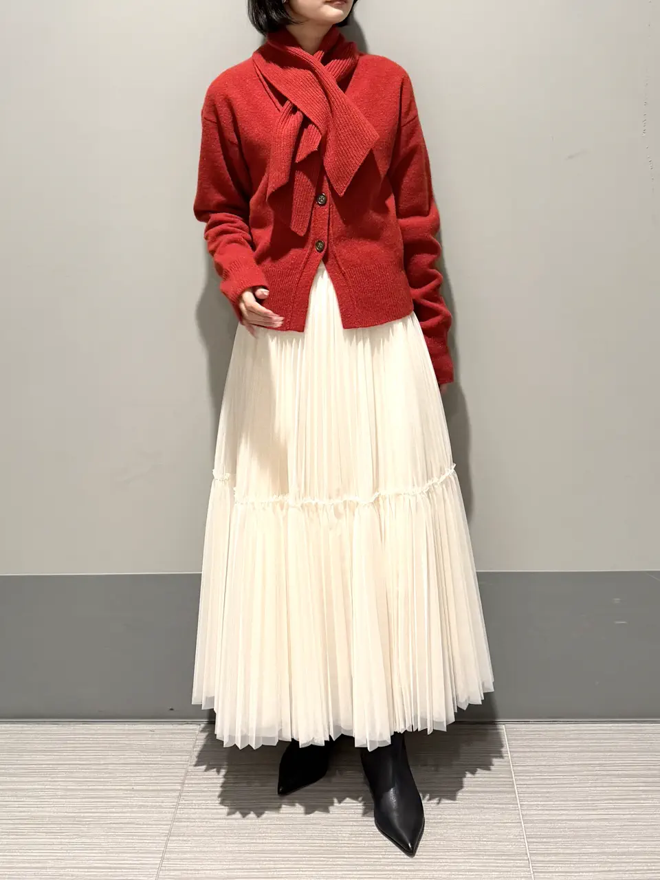 GRACE CONTINENTAL MORITA AI コーディネート画像