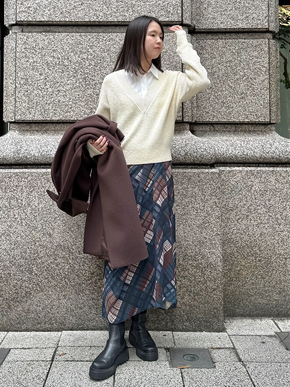 GRACE CONTINENTAL 伊藤　静華 コーディネート画像