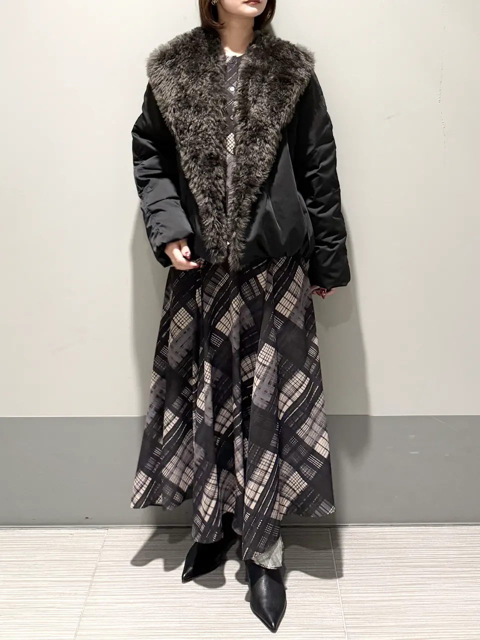 GRACE CONTINENTAL MORITA AI コーディネート画像