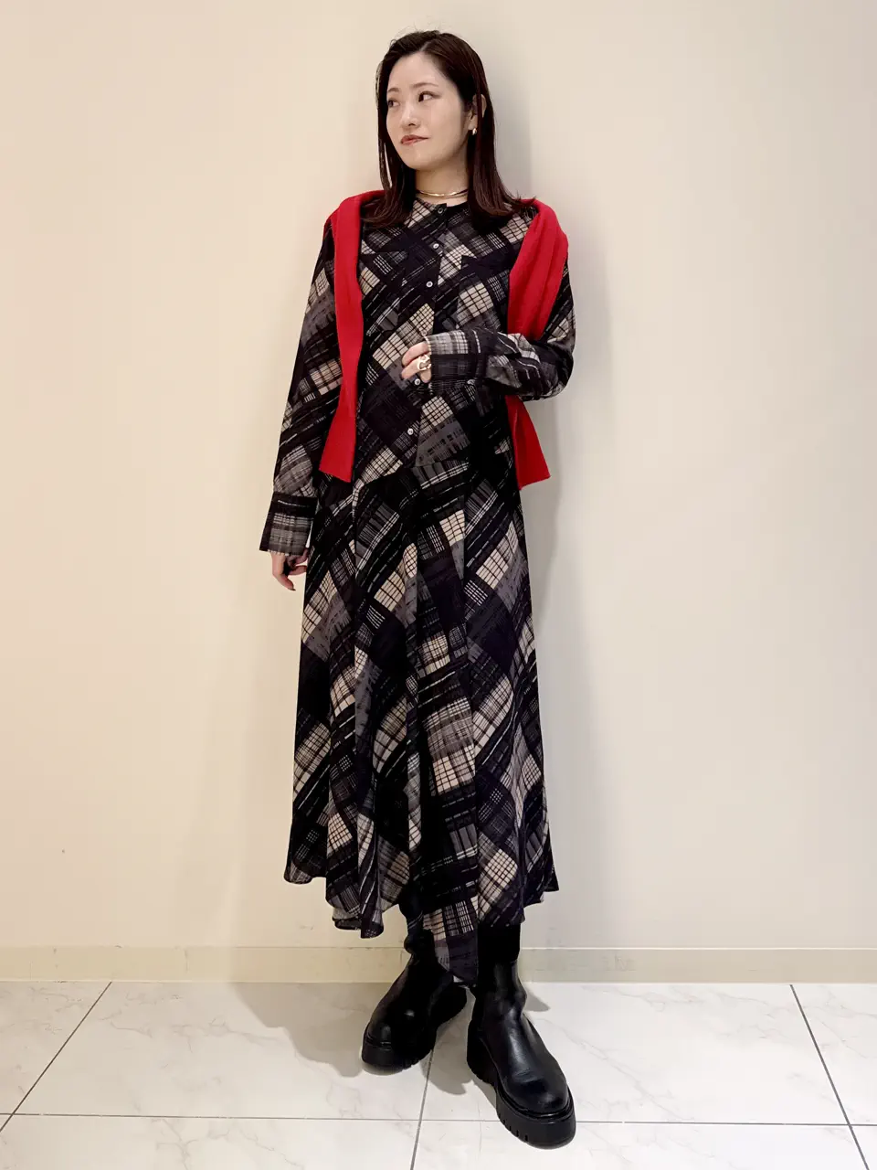 GRACE CONTINENTAL miyata コーディネート画像