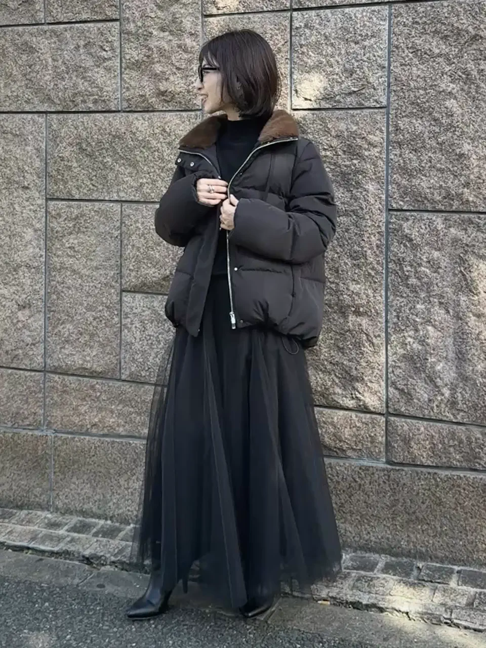  青木育日 コーディネート画像
