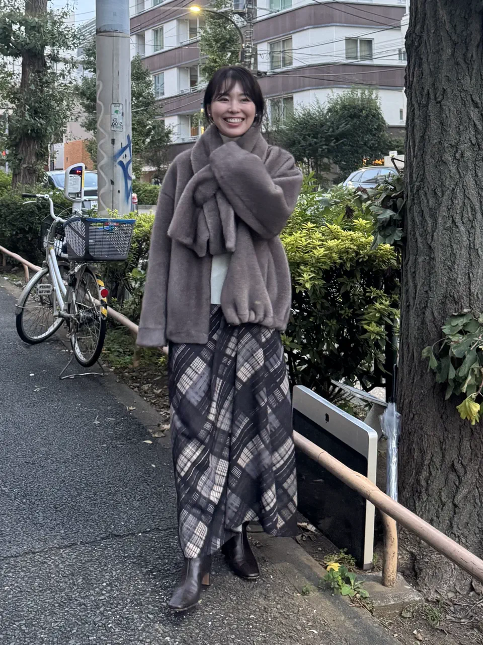  古川温子 コーディネート画像