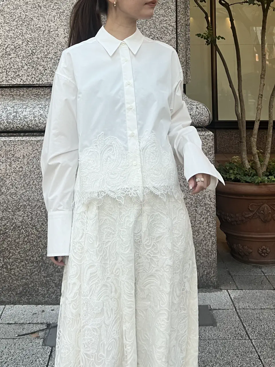 GRACE CONTINENTAL ERINA KATO コーディネート画像
