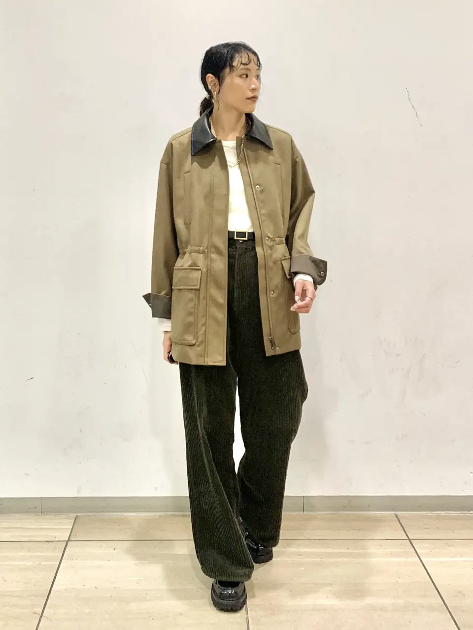  haruka iwasaki コーディネート画像