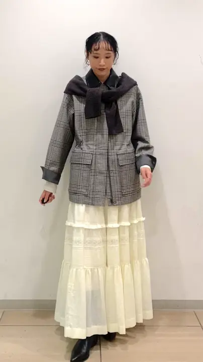 GRACE CONTINENTAL haruka iwasaki コーディネート画像