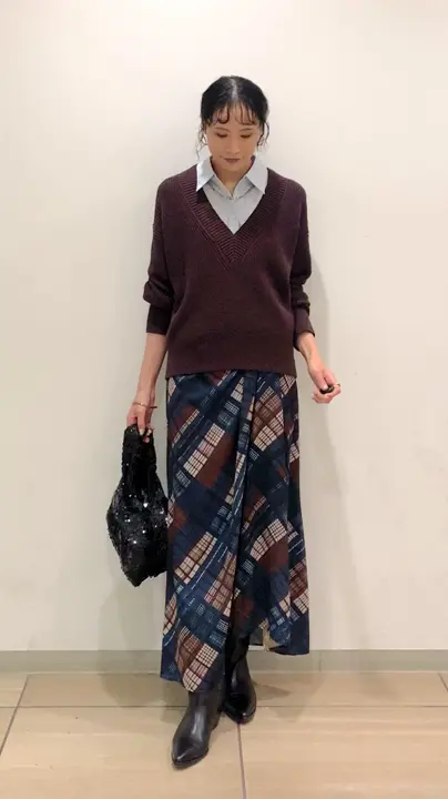 GRACE CONTINENTAL haruka iwasaki コーディネート画像