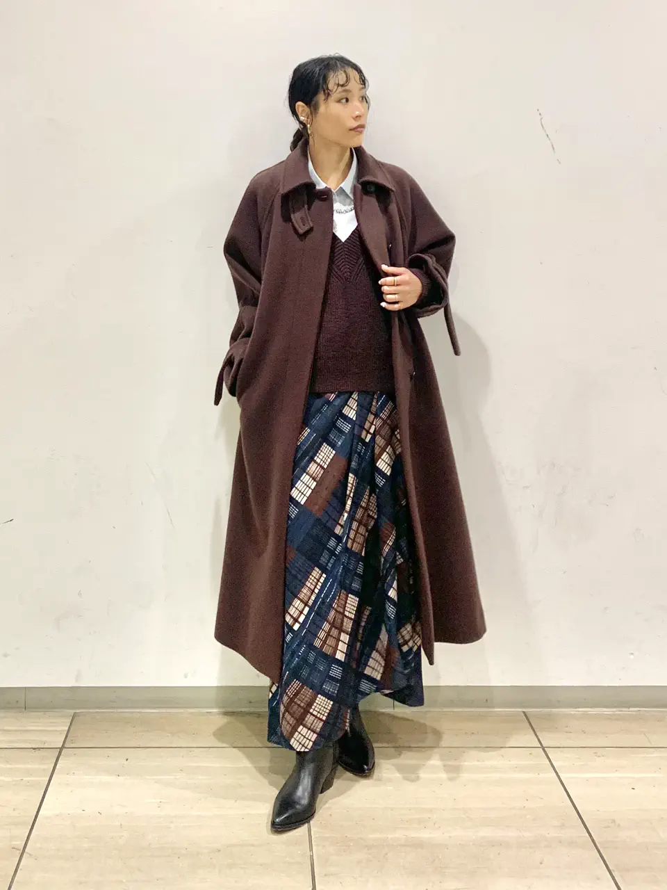 GRACE CONTINENTAL haruka iwasaki コーディネート画像
